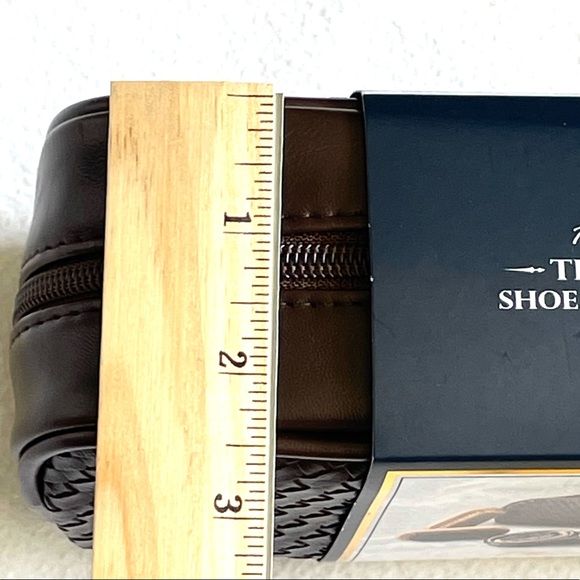 T. Harris Travel Shoe Shine Kit+Braided Case New - Picture 7 of 14